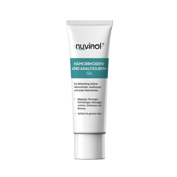 nuvinol Hämorrhoiden-gel Und Analfissuren-gel 40 ml