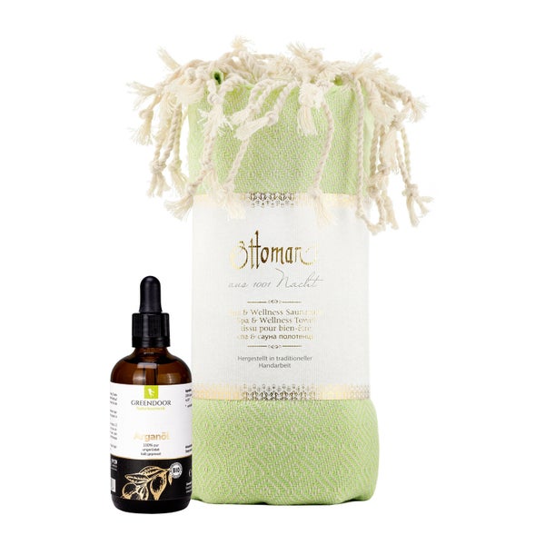 GREENDOOR Hamam Set Argan Gold 2 St