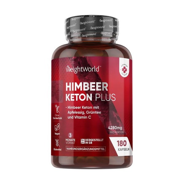 WeightWorld Himbeer Ketone Plus 180 St