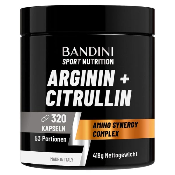 Bandini L-Arginin + L-Citrullin  Kapseln 320 St