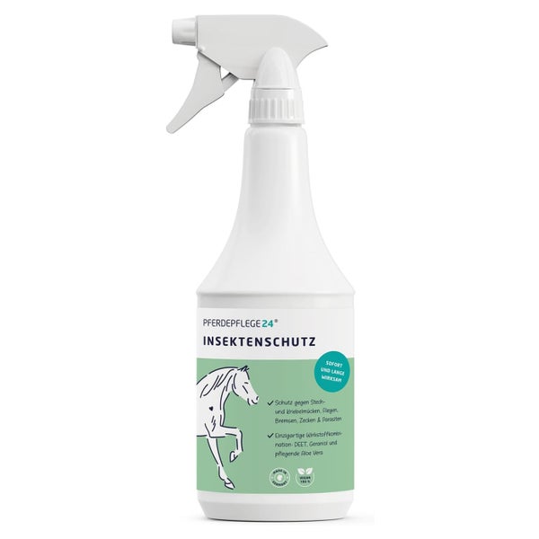 PFERDEPFLEGE24 Insekten- & Fliegenspray für Pferde 1000 ml
