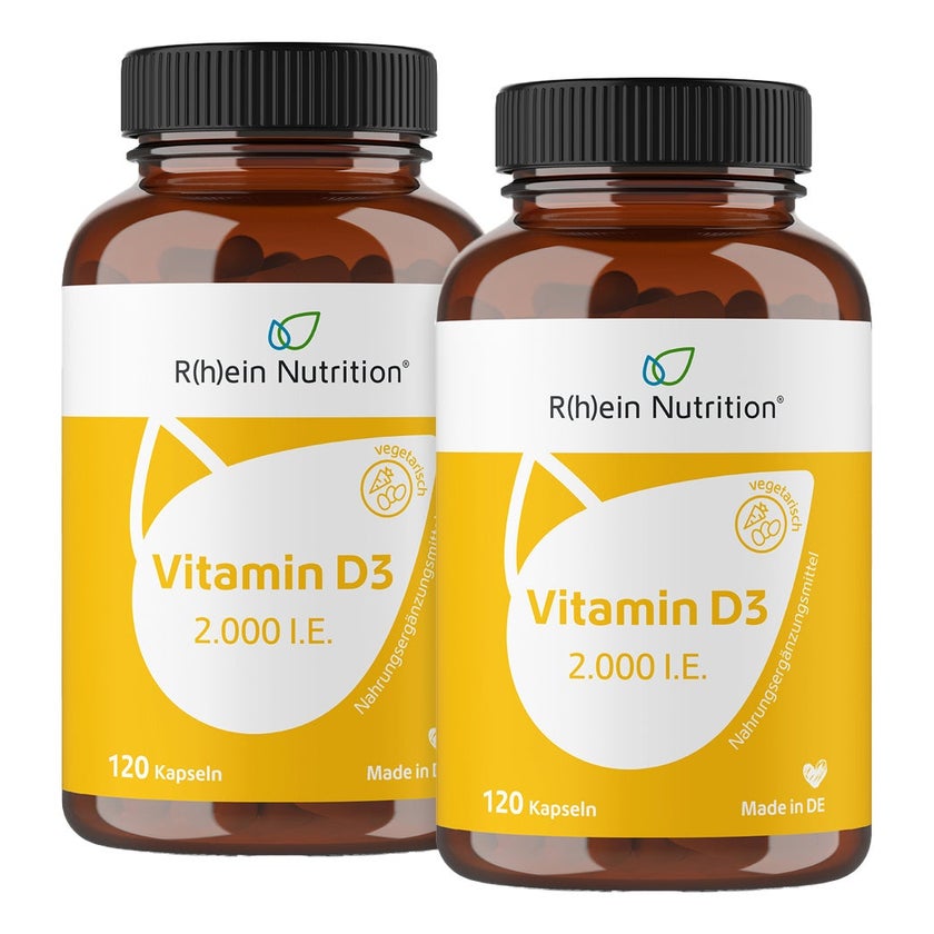 Vitamin D3 2.000 I.E. Doppelpack 2X120 St