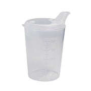 Medi-Inn Schnabelbecher Trinkbecher 250 ml Öffnung 12x10 mm transparent 1 St