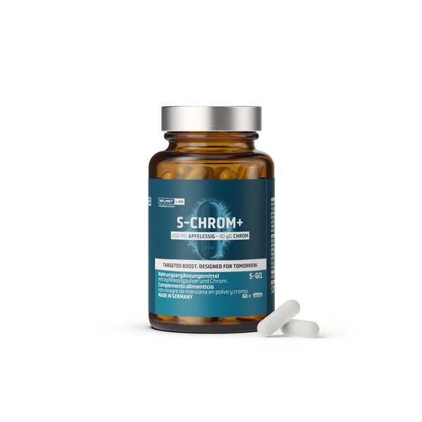 SPLMNT LAB S-CHROM+ mit Chrom & Apfelessig 60 St