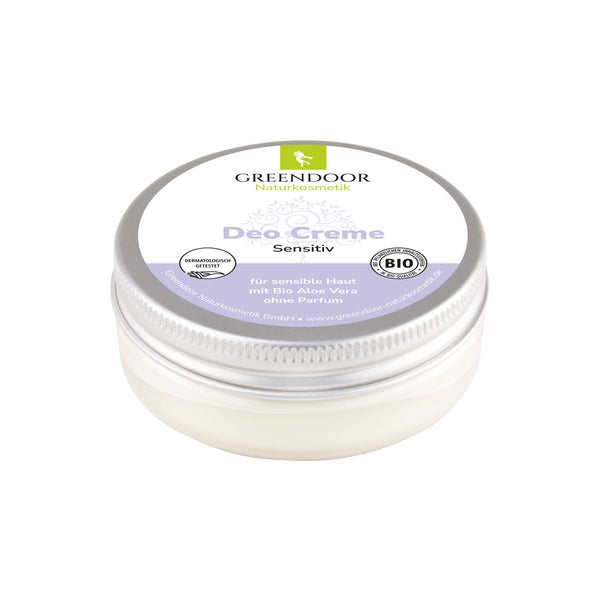GREENDOOR Deo Creme Sensitiv, parfumfreies Deodorant 50 ml