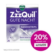 Wick Zzzquil Gute Nacht Nasenstrips 26 St