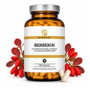 QIDOSHA Berberin aus Berberitzenextrakt mit Piperin 180 St