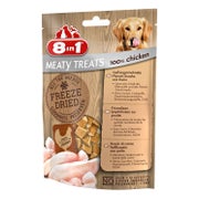 8in1 Meaty Treats Gefriergetrocknete Fleisch-Snacks 100% Hähnchenbrust 0,05 kg