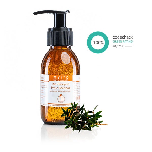 myrto-Bio Shampoo Myrte Teebaum - fettige Kopfhaut