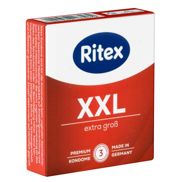XXL extra groß ohne Latexgeruch 3 Kondome (3 Kondome) 3 St