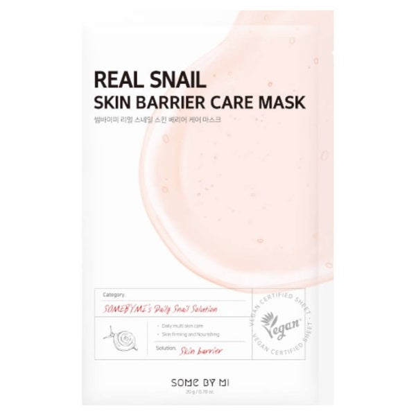 somebymi Real Snail Skin Barrier Care Mask 20 g