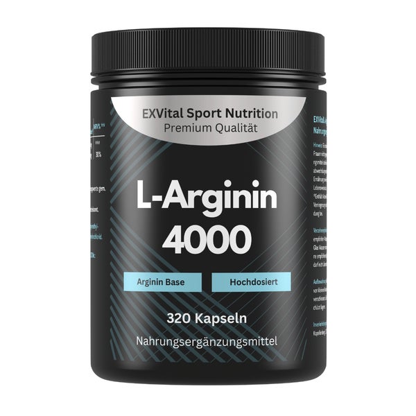 EXVital® L-Arginin Base 4000 hochdosiert 403 g