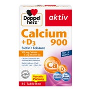 Doppelherz® aktiv Calcium+D3 900 80 St