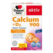Produktabbildung: Doppelherz Calcium 900 + D3 80 St