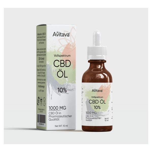 Jinxx - 10% Vollspektrum 1000 mg CBD Öl THC-frei 1 St