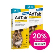 Produktabbildung: Doppelp AdTab Floh- und Zeckenschutz 2X3 St