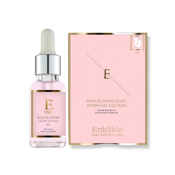 Rose Blossom Glow Gesichtsöl + Augenpads Set 1 St