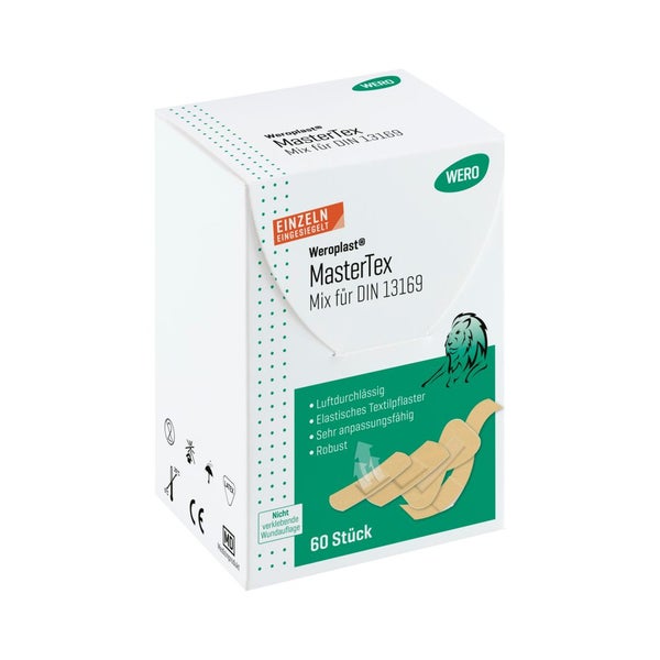 Pflasterset Weroplast® MasterTex Mix 60 St