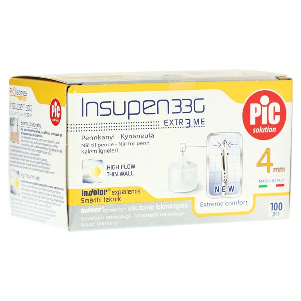 Insupen Pen-nadeln Extrem 33 G 4 mm 100 St