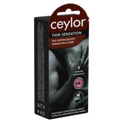 «Thin Sensation» extradünne Kondome, im hygienischen Dösli (9 Kondome) 9 St