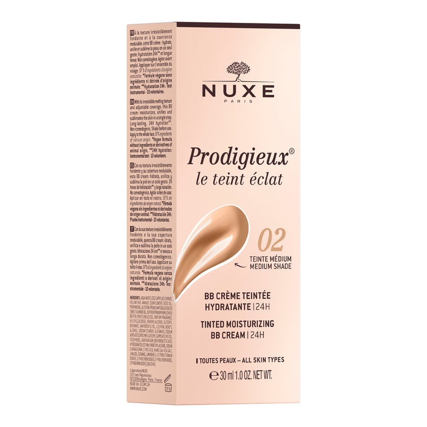 NUXE Prodigieux - Feuchtigkeitsspendende BB-Creme (medium) 30 ml