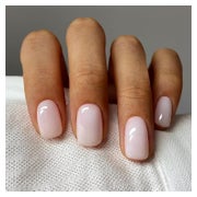 Kunstnägel Press On Kurz Squoval Nudefarben Nagelkleber AZ31 1 St