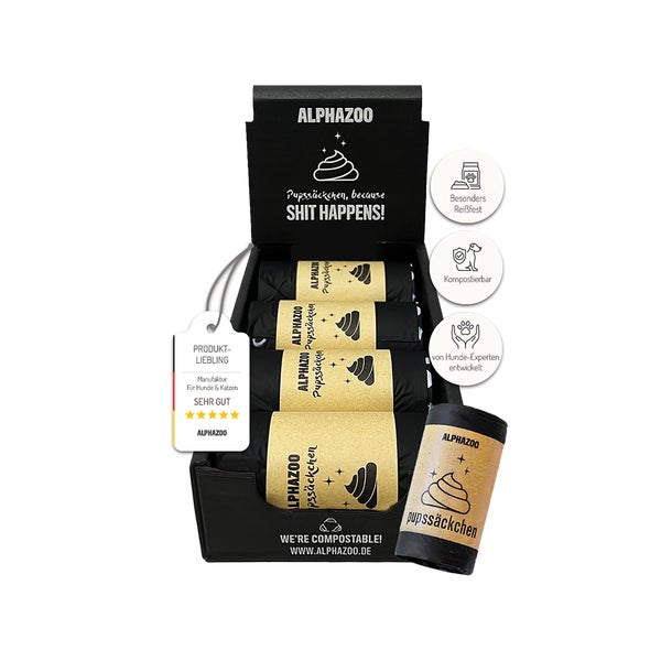 alphazoo Pupssäckchen Kotbeutel 120 St