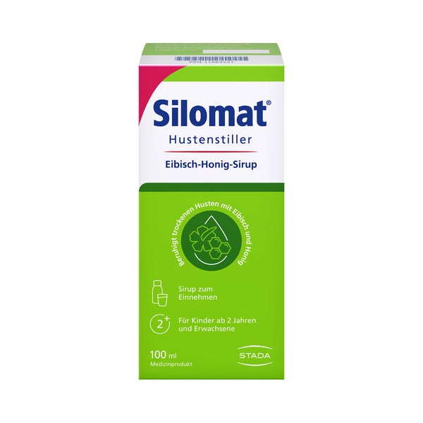 Silomat Hustenstiller Eibisch-honig-sirup 100 ml
