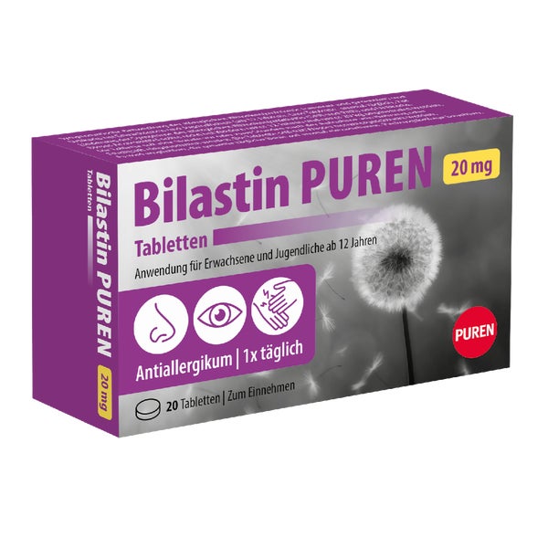 Bilastin PUREN 20 mg Tabletten 20 St