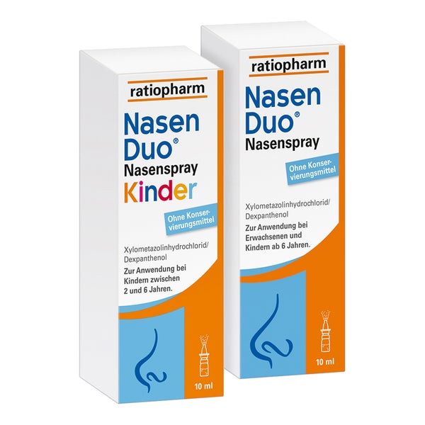 ratiopharm NasenDuo Erw + Kinder 1 Set