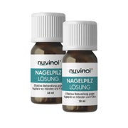 Produktabbildung: Doppelpack Nuvinol Nagelpilz Lösung 2X10 ml