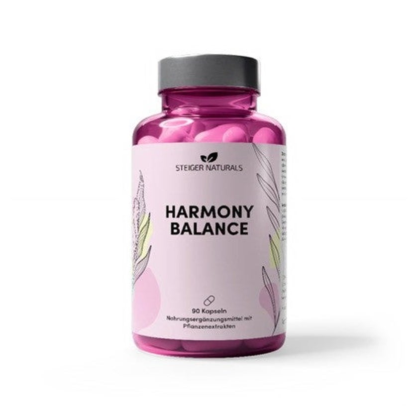 6er Set Steiger Naturals Harmony Balance (ehem. Hormon Balance) - natürlicher Wechseljahre-Komplex 6 x 90 St