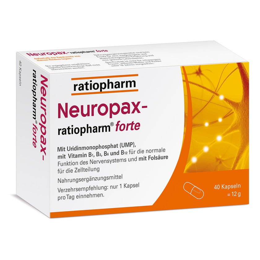 Neuropax-ratiopharm Forte Kapseln 40 St