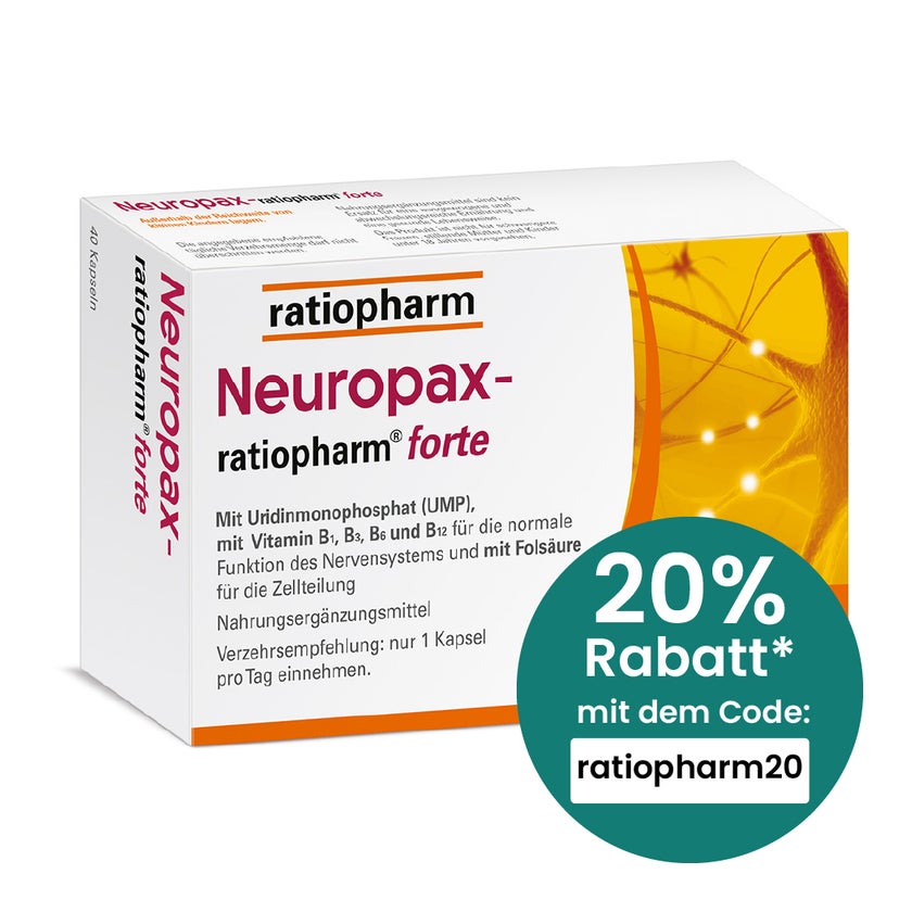 Neuropax-ratiopharm Forte Kapseln 40 St