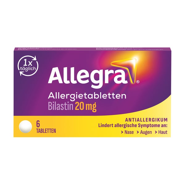 Allegra Allergietabletten 20 mg 6 St