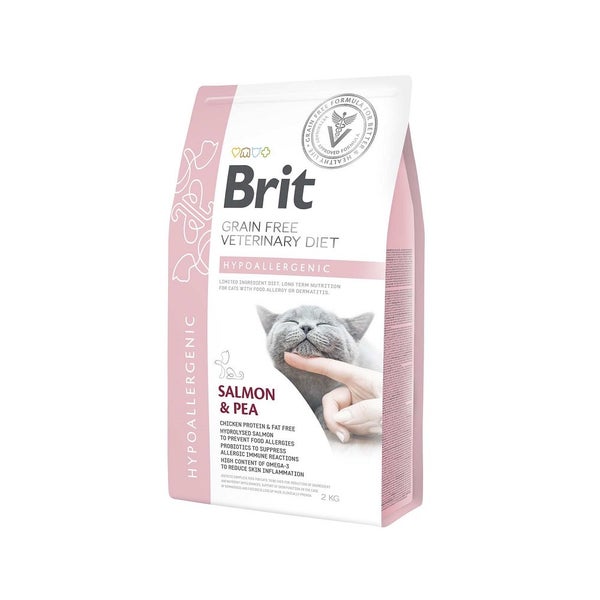 BRIT Veterinary Diets Cat Hypoallergenic 2 kg
