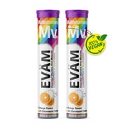 Multivitamin Brausetabletten 10 Vitamine vegan 2er Pack 40 St