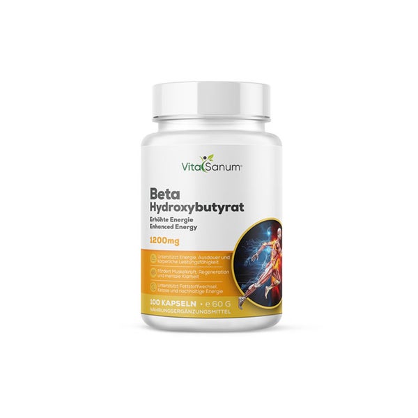 VitaSanum®- Beta-Hydroxybutyrat – Unterstützung für Ihre ketogene Ernährung 100 St