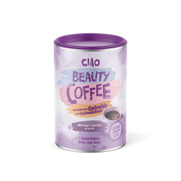 Instantkaffee auf Getreidebasis mit Kollagen, Hyaluronsäure und Biotin 180 g