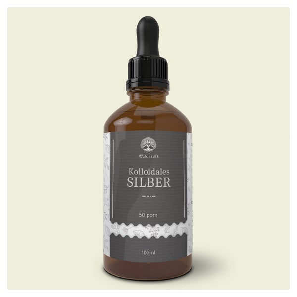Kolloidales Silber - 50 ppm - Technische Lösung (Pipette) - 100ml 0.1 l