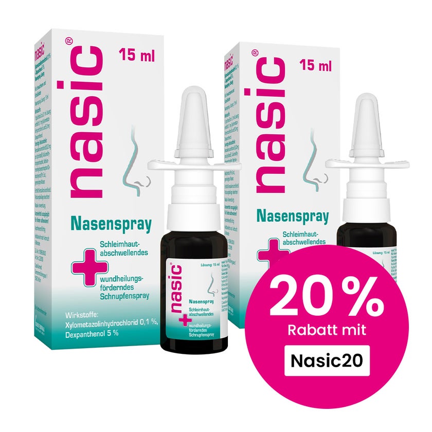 Nasic Nasenspray Doppelpack 2X15 ml