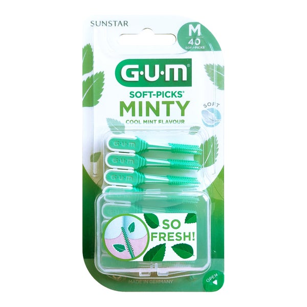 Gum Soft Picks Minty Medium 40 St