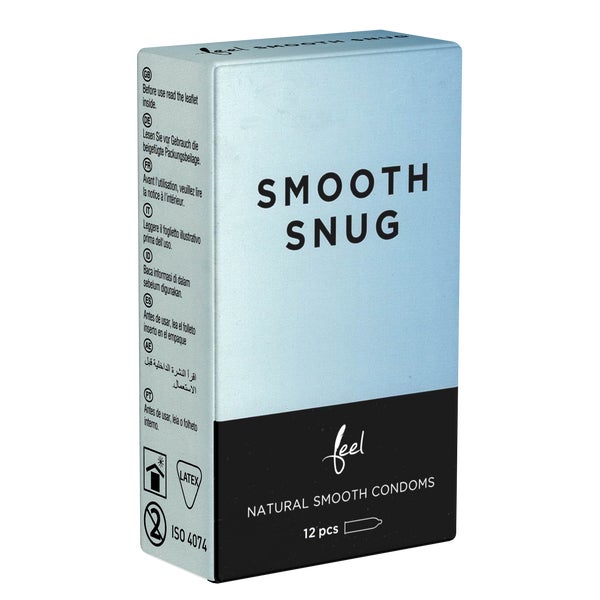 «Smooth Snug» Kondome – Enge Passform, 49 mm, 12 Stück (12 Kondome) 12 St
