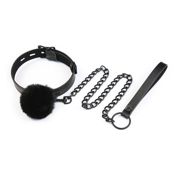 Fur ball Collar with Leash 1 St