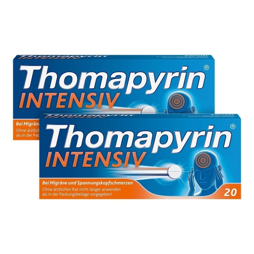 Thomapyrin INTENSIV Doppelpack 2X20 St