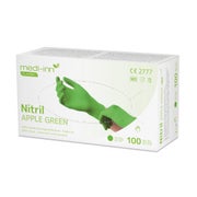 Medi-inn Classic U.hands.nitril Pf M Apple Green 100 St