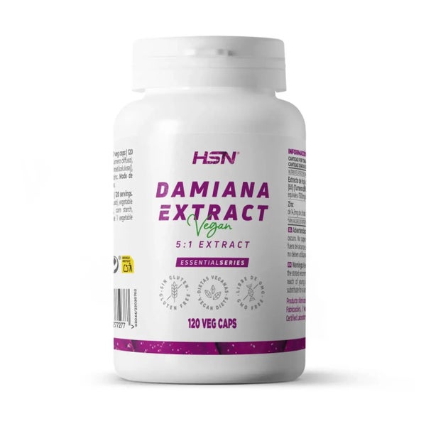 DAMIANA EXTRAKT (5:1) 500 mg - 120 veg caps 120 St