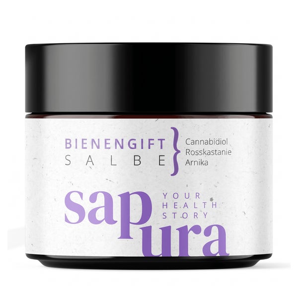Bienengiftsalbe - Creme mit CBD, Arnika & Rosskastanie 60 ml
