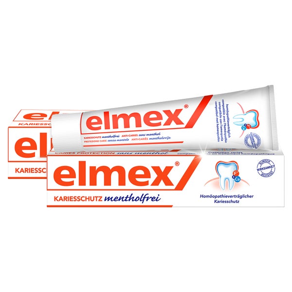 elmex Zahnpasta mentholfrei 2X75 ml