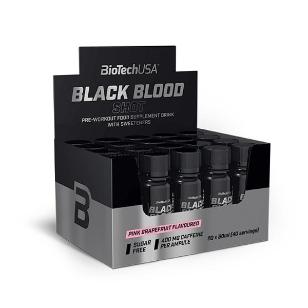 BioTech Black Blood Shot PINK GRAPEFRUIT